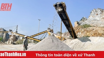 Đáp ứng nguồn cung vật liệu xây dựng cho các công trình, dự án