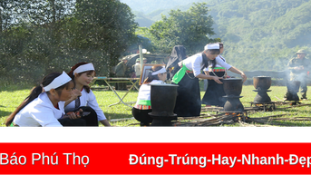 Sắc màu ẩm thực người Mường Mỹ Lung