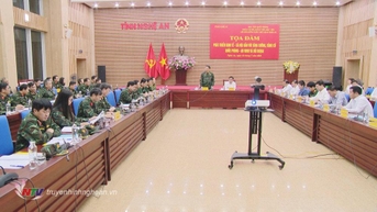 Toạ đàm “Phát triển kinh tế - xã hội gắn với tăng cường, củng cố quốc phòng, an ninh và đối ngoại”