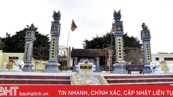 Khám phá đền thờ Uy Minh Vương Lý Nhật Quang ở thị xã Hồng Lĩnh