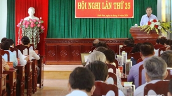 Huyện ủy Ninh Sơn: Triển khai nhiệm vụ trọng tâm quý IV năm 2024