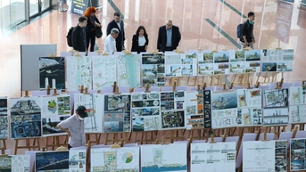 Trưng bày, lấy ý kiến đánh giá 12 phương án thi tuyển quy hoạch, kiến trúc Quảng trường Trung tâm thành phố