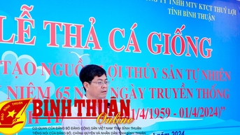 Thả hơn 660.000 con giống tái tạo và phát triển nguồn lợi thủy sản