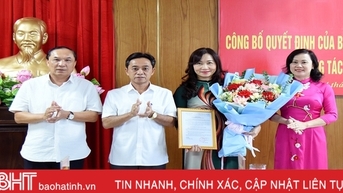 Bà Nguyễn Thị Mai Thủy được điều động giữ chức Phó Trưởng ban Thường trực Ban Dân vận Tỉnh ủy