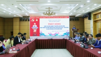 Phát động cuộc thi trắc nghiệm “Tìm hiểu lịch sử 95 năm Ngày thành lập Đảng Cộng sản Việt Nam và lịch sử Đảng bộ tỉnh Quảng Ninh”