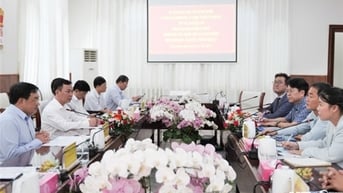 UBND tỉnh làm việc với Đoàn công tác Hiệp hội Thể thao biển tỉnh Jeju