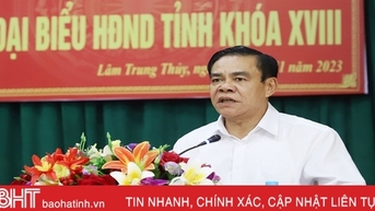 Chủ tịch UBND tỉnh cảm ơn những ý kiến tâm huyết, trách nhiệm của cử tri