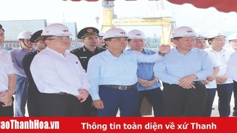 Bí thư Tỉnh ủy Nguyễn Doãn Anh thăm và làm việc tại Khu kinh tế Nghi Sơn