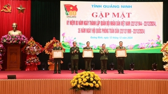 Gặp mặt kỷ niệm 80 năm Ngày thành lập QĐND Việt Nam, 35 năm Ngày hội Quốc phòng toàn dân