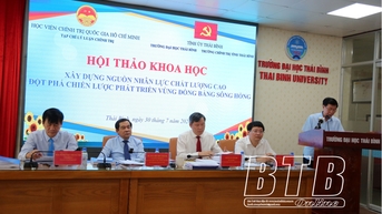 Hội thảo khoa học cấp Bộ “Xây dựng nguồn nhân lực chất lượng cao – Đột phá phát triển vùng đồng bằng sông Hồng”