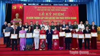 Câu lạc bộ Tân Trào - Cầu nối mật thiết giữa Đảng, Nhà nước và Nhân Dân