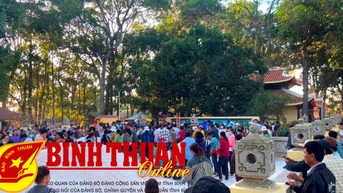 Đầu xuân, tảo mộ dinh Thầy Thím