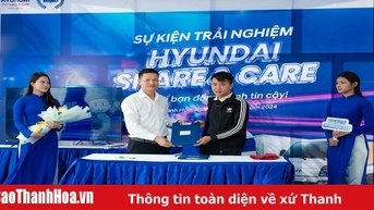 Hyundai Lam Kinh tổ chức thành công sự kiện “Hyundai Share&Care” tại TP. Thanh Hóa