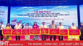 Hà Tĩnh đạt giải nhì liên hoan cán bộ thư viện toàn quốc 