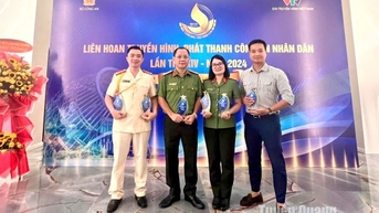 Công an tỉnh Tuyên Quang giành 6 giải và 2 bằng khen tại Liên hoan truyền hình, phát thanh Công an nhân dân