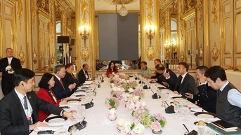 Tổng Bí thư, Chủ tịch nước Tô Lâm hội đàm với Tổng thống Pháp Emmanuel Macron