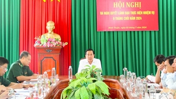 Đảng ủy Bộ đội Biên phòng tỉnh ra Nghị quyết lãnh đạo thực hiện nhiệm vụ 6 tháng cuối năm
