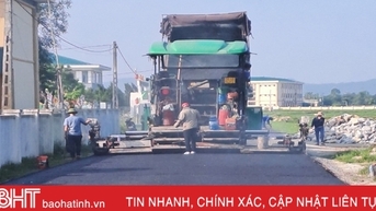 “Chạy nước rút” xây dựng nông thôn mới ở Lộc Hà