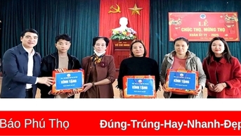 TYM chi nhánh Phú Thọ tặng quà Tết cho khách hàng có hoàn cảnh khó khăn