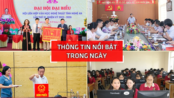 Nghệ An: Thông tin nổi bật ngày 9/5