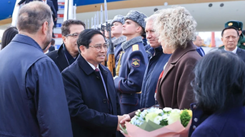 Thủ tướng Phạm Minh Chính tới Kazan bắt đầu tham dự Hội nghị các Nhà lãnh đạo Nhóm BRICS mở rộng