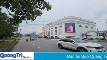 Hơn 126 tỉ đồng cải tạo vỉa hè đường Hùng Vương, TP. Đông Hà