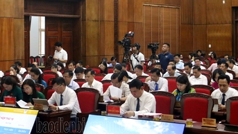 Khai mạc kỳ họp thứ 15, HĐND tỉnh khóa XV nhiệm kỳ 2021-2026