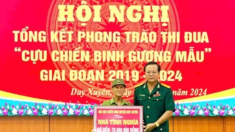 Sáng mãi phẩm chất Bộ đội Cụ Hồ trong cựu chiến binh huyện Duy Xuyên