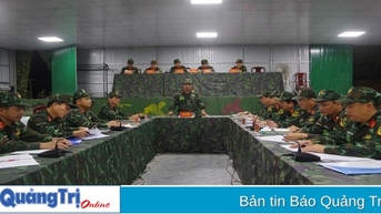 Bộ Chỉ huy Quân sự tỉnh: Diễn tập chỉ huy – tham mưu 1 bên 2 cấp trên bản đồ và ngoài thực địa