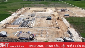 Đẩy nhanh tiến độ các công trình, dự án trọng điểm ở Hà Tĩnh