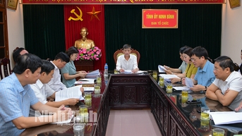 Ban Tổ chức Trung ương lấy ý kiến góp ý dự thảo Quy chế làm việc mẫu của đảng đoàn ban cán sự đảng cấp tỉnh