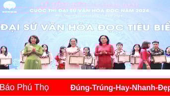 Tổng kết và trao giải Cuộc thi Đại sứ Văn hóa đọc năm 2024