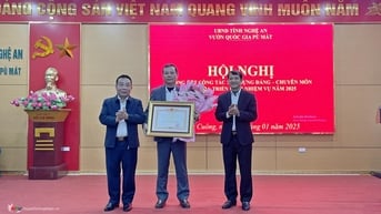 Vườn quốc gia Pù Mát đạt nhiều kết quả nổi bật trong bảo vệ rừng và động vật hoang dã