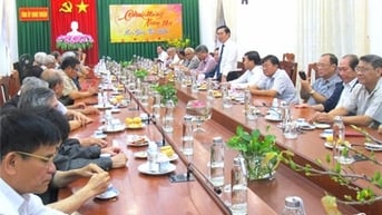 Tỉnh ủy họp mặt, chúc Tết các đồng chí nguyên Thường trực Tỉnh ủy, Thường vụ Tỉnh ủy qua các thời kỳ