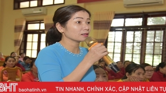 សកម្មភាពសន្ទនាជួយ Loc Ha លុបបំបាត់ឧបសគ្គភ្លាមៗនៅថ្នាក់មូលដ្ឋាន។