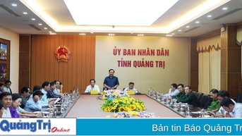 Quảng Trị khẩn trương triển khai các giải pháp ứng phó với bão TRAMI