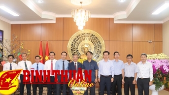 Hội thánh Tin lành Việt Nam (miền Nam) chúc tết Tỉnh ủy Bình Thuận