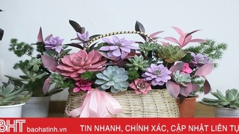 Nhiều mẫu hoa độc, lạ “phủ sóng” thị trường quà tặng 20/11