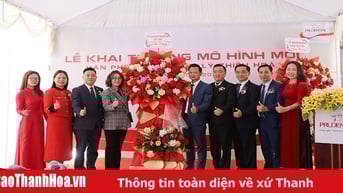 Prudential khai trương Văn phòng Tổng đại lý theo mô hình mới tại huyện Thiệu Hóa