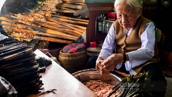 Quán bún chả 6 đời ở Nam Định, công thức gia truyền 100 năm