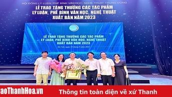Khởi sắc lý luận, phê bình văn học nghệ thuật Thanh Hóa