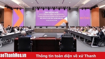 Hiệp hội Doanh nghiệp tỉnh Thanh Hóa xúc tiến đầu tư tại Bình Dương