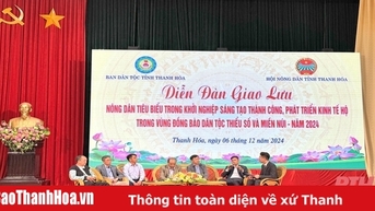 Diễn đàn giao lưu nông dân tiêu biểu khởi nghiệp vùng đồng bào dân tộc thiểu số và miền núi