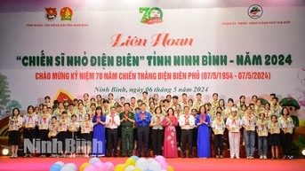 Liên hoan Chiến sĩ nhỏ Điện Biên tỉnh Ninh Bình năm 2024