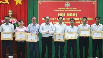 Hội nghị lần thứ 5, Ban Chấp hành Hội Nông dân tỉnh khóa IX