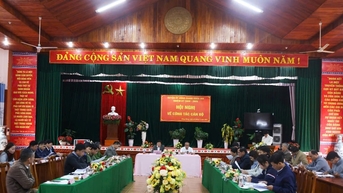 Đông Giang bầu bổ sung Phó Bí thư Huyện ủy nhiệm kỳ 2020