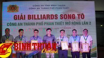 Trao Giải Billiards Song tô mở rộng