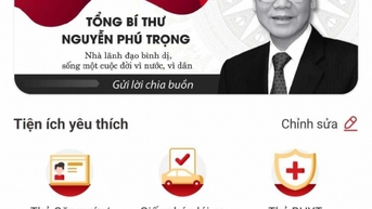 Người dân gửi lời chia buồn, tri ân Tổng Bí thư Nguyễn Phú Trọng trên Sổ tang điện tử VNeID