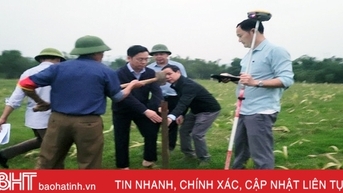 Hoàn thành cắm mốc khu vực quy hoạch mỏ cát Mỹ Yên phục vụ thi công cao tốc Bắc