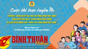 77.000 lượt người thi trực tuyến tìm hiểu nghị quyết đại hội công đoàn các cấp